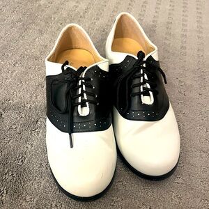 Costume saddle oxfords, worn once.